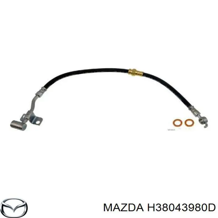 Тормозной шланг NIPPON MOTORS BH4105R цена, от 6.34 USD