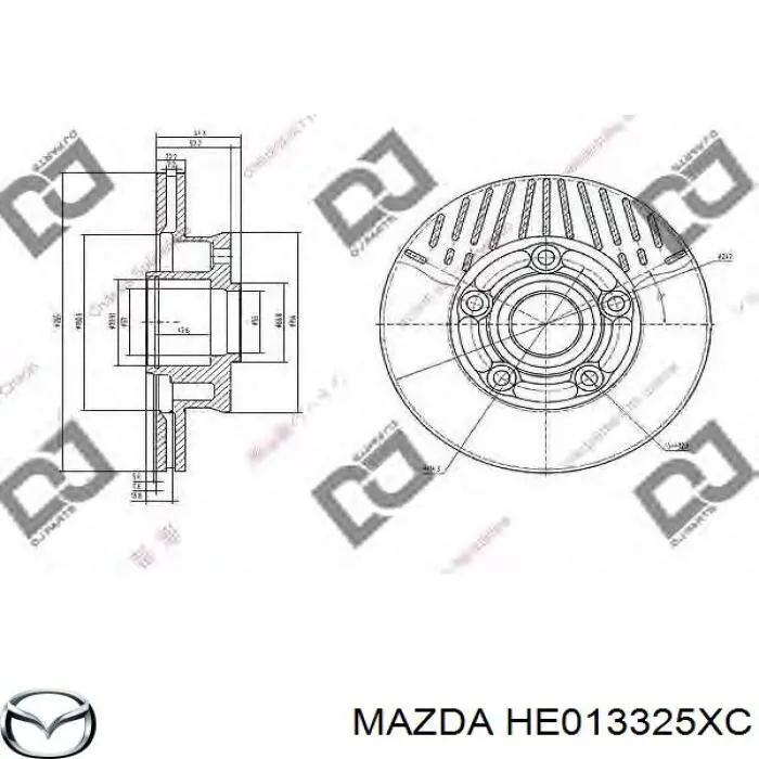 Тормозные диски Мазда 929 III (Mazda 929)