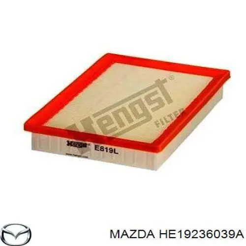 Элемент воздушного фильтра Mazda HE19236039A цена, от 3.57 USD