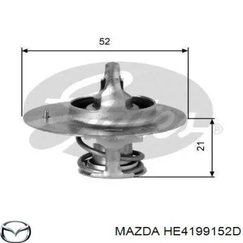 HE4199152D Mazda термостат