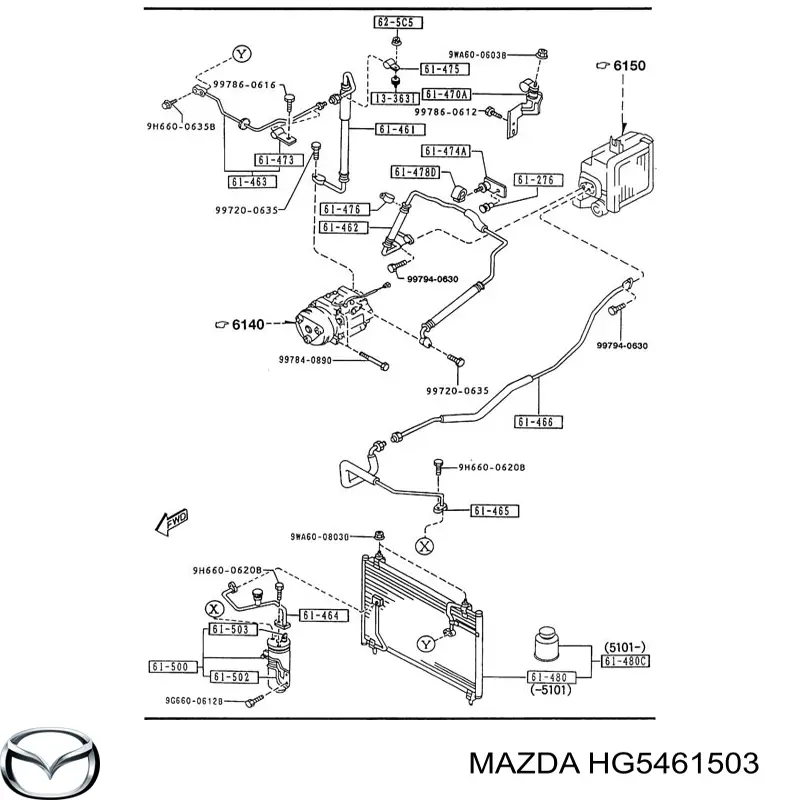  HG5461503 Mazda