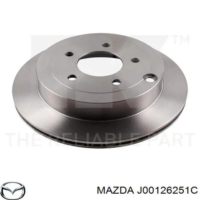 Тормозные диски J00126251C Mazda