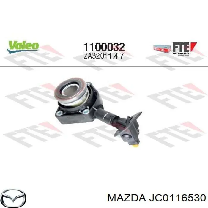 JC0116530 Mazda рабочий цилиндр сцепления в сбор