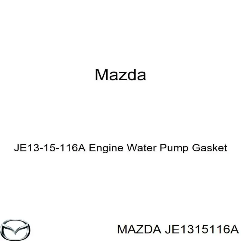  JE1315116A Mazda