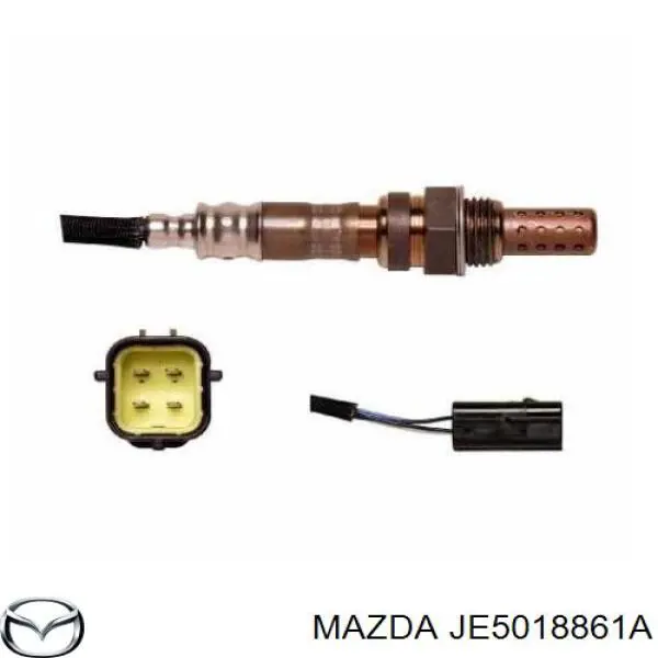 JE50-18-861A Mazda лямбда-зонд, датчик кислорода до катализатора