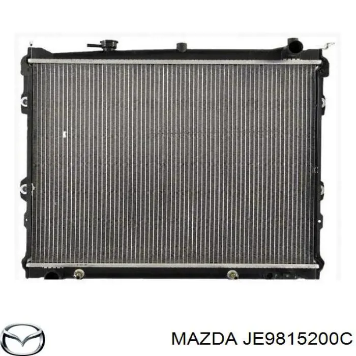 Радиатор JE9815200C Mazda