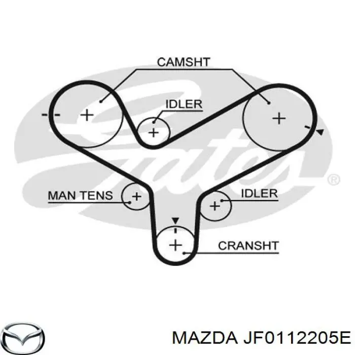 JF0112205E Mazda 