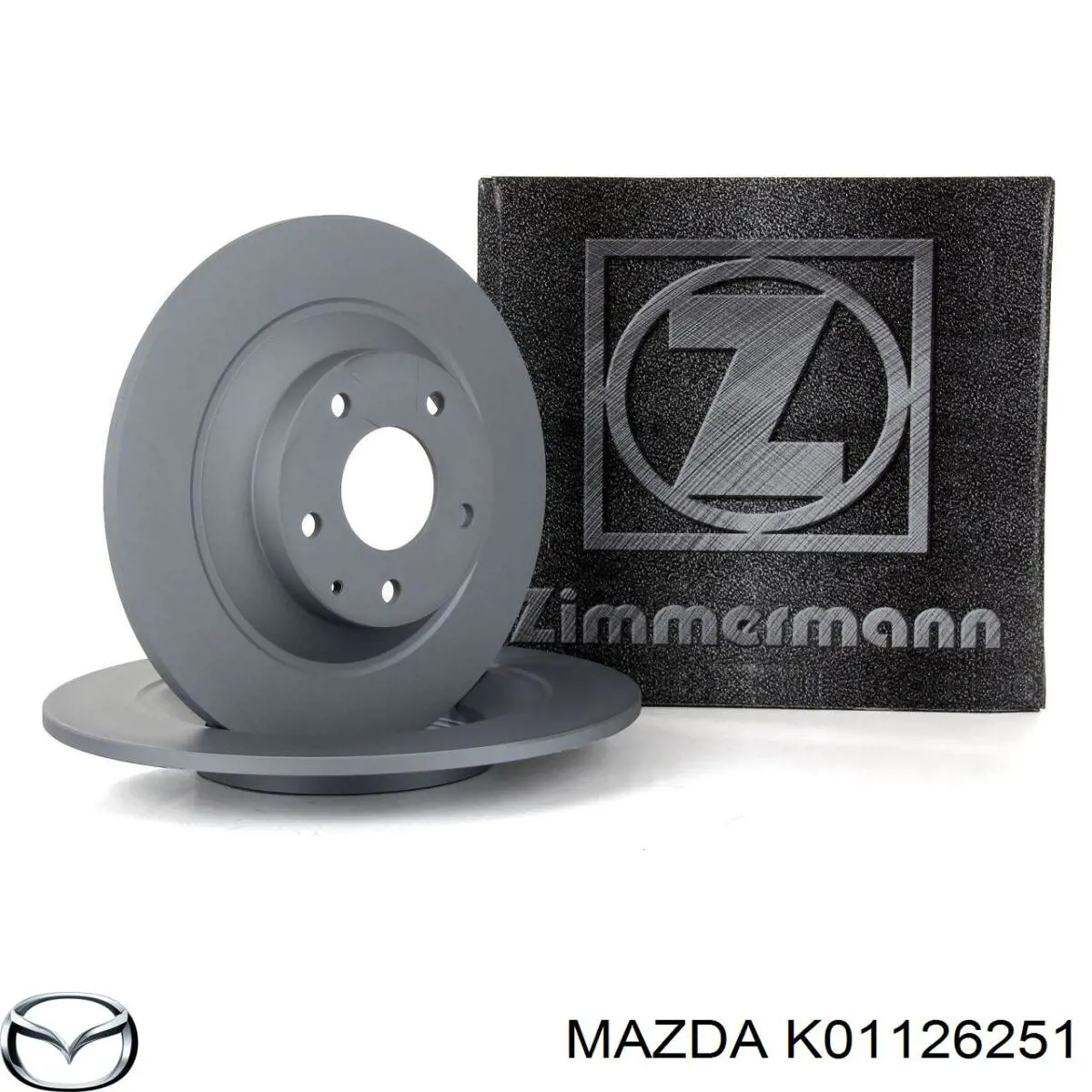 K01126251 Mazda Дисковый тормоз
