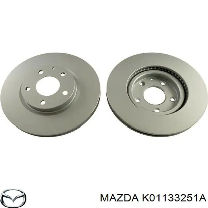 K01133251A Mazda диск тормозной передний