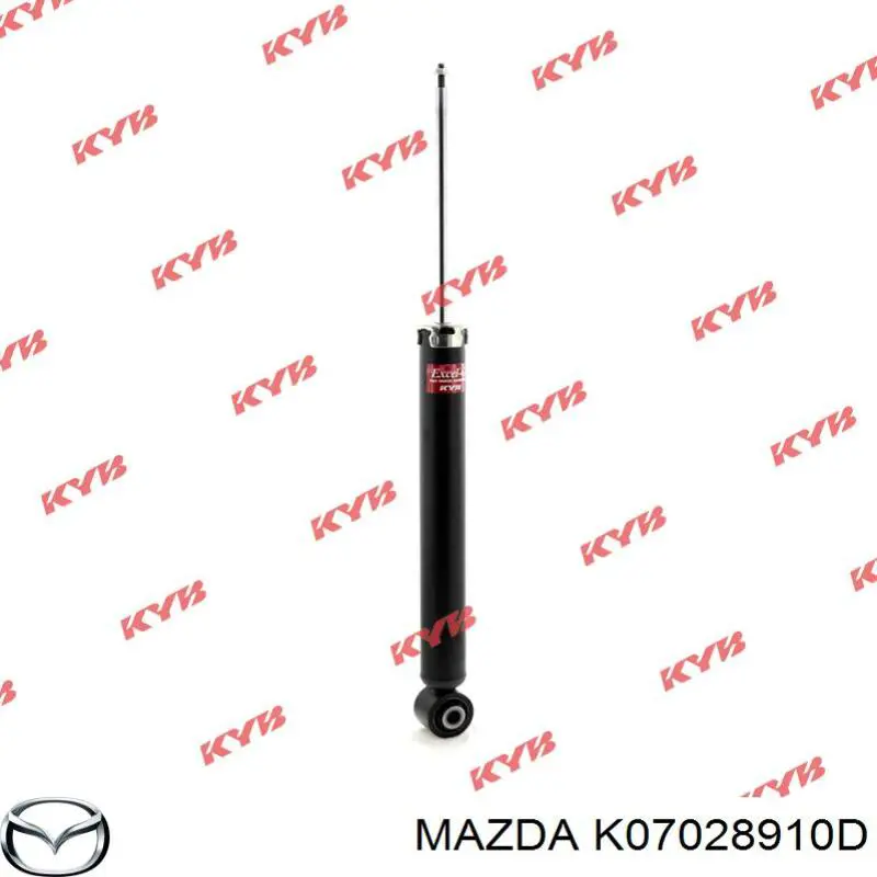 Амортизатор задний K07028910D Mazda