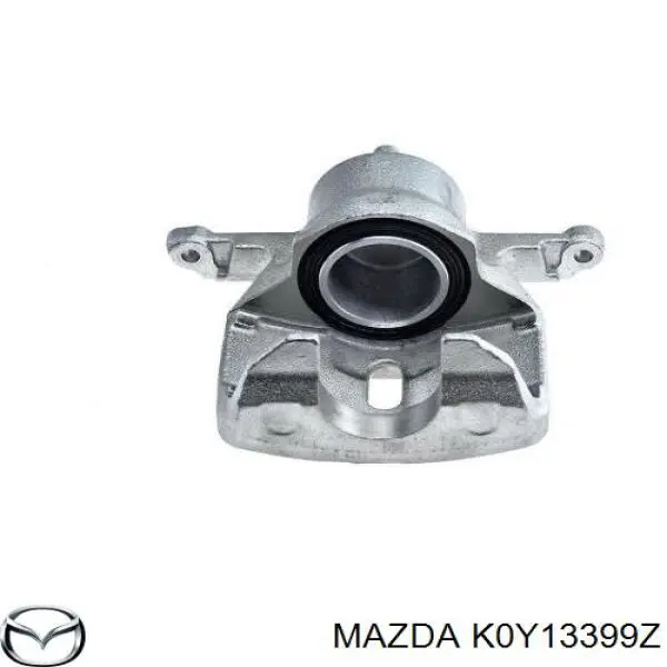 Суппорт тормозной передний левый Mazda K0Y13399Z