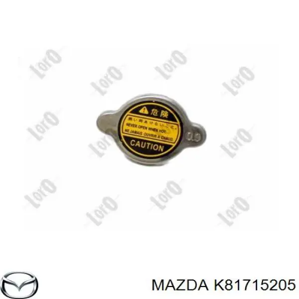 Крышка/пробка радиатора Mazda K81715205 цена, от 3.41 USD