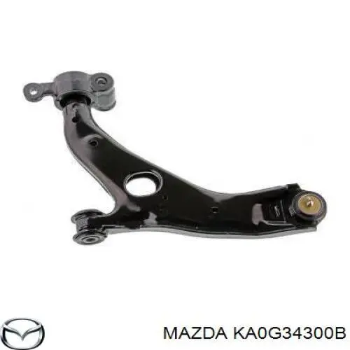 Рычаг передней подвески нижний правый KA0G34300B Mazda