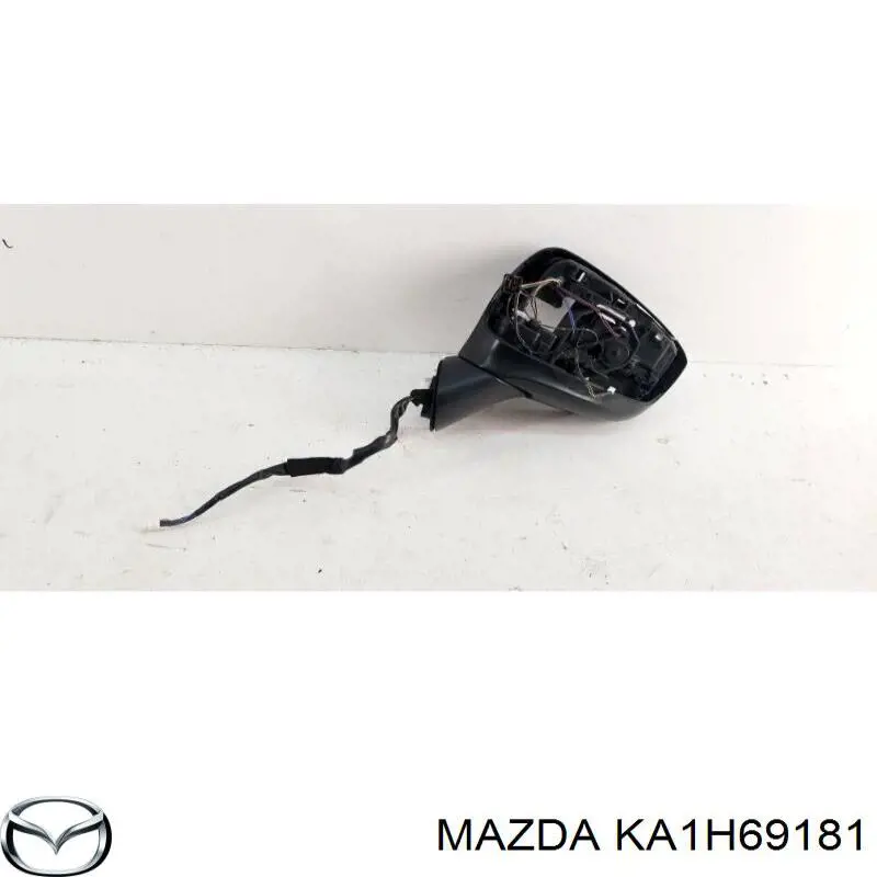 Caixa do espelho de retrovisão esquerdo para Mazda CX-5 (KE)