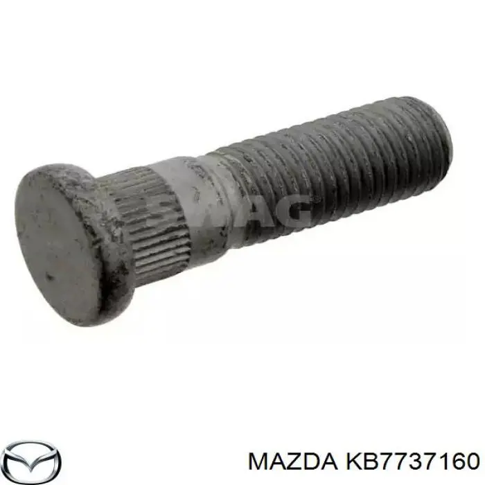 KB7737160 Mazda гайка колесная