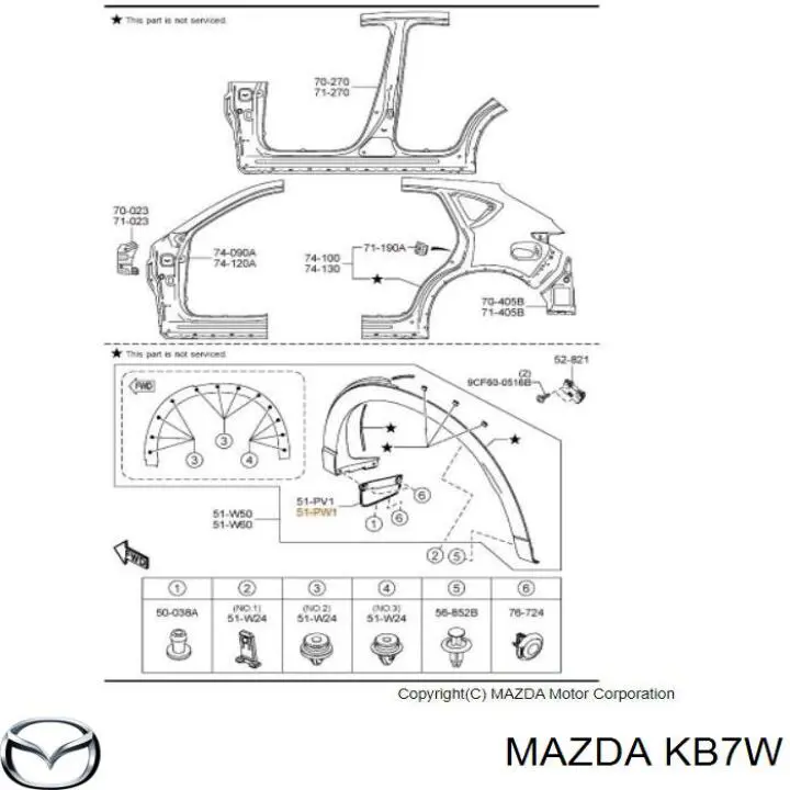  Mazda KB7W цена, от 59.12 USD