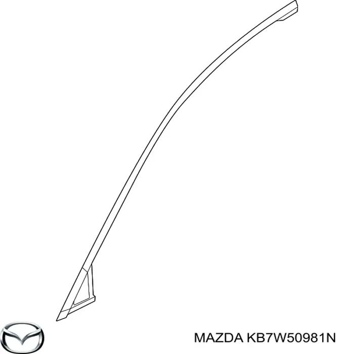 KB7W50981N Mazda 