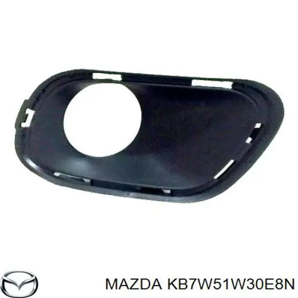 Расширитель (накладка) арки переднего крыла левый на Mazda CX-5 KF