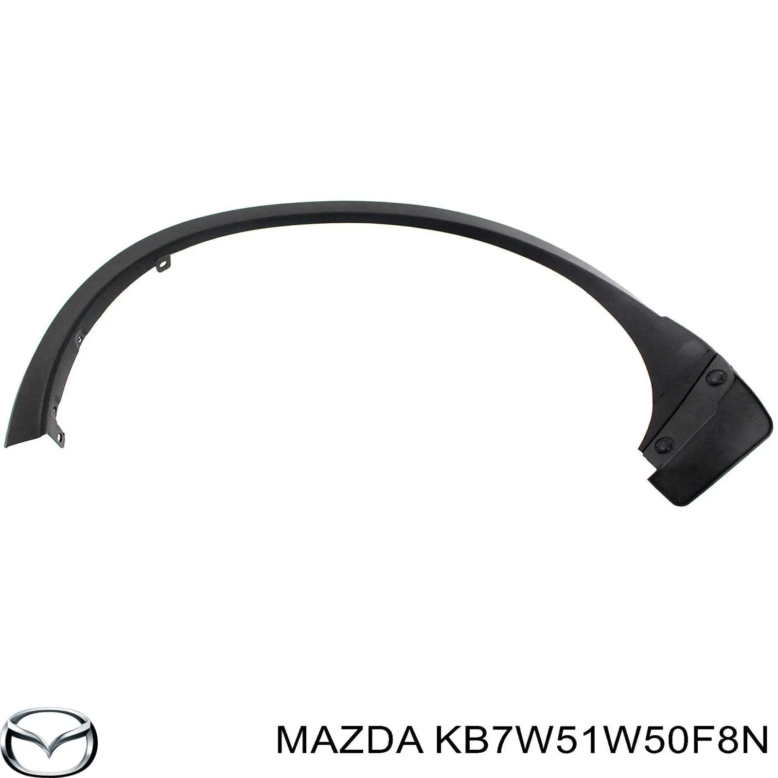 Расширитель (накладка) арки заднего крыла правый на Mazda CX-5 KF