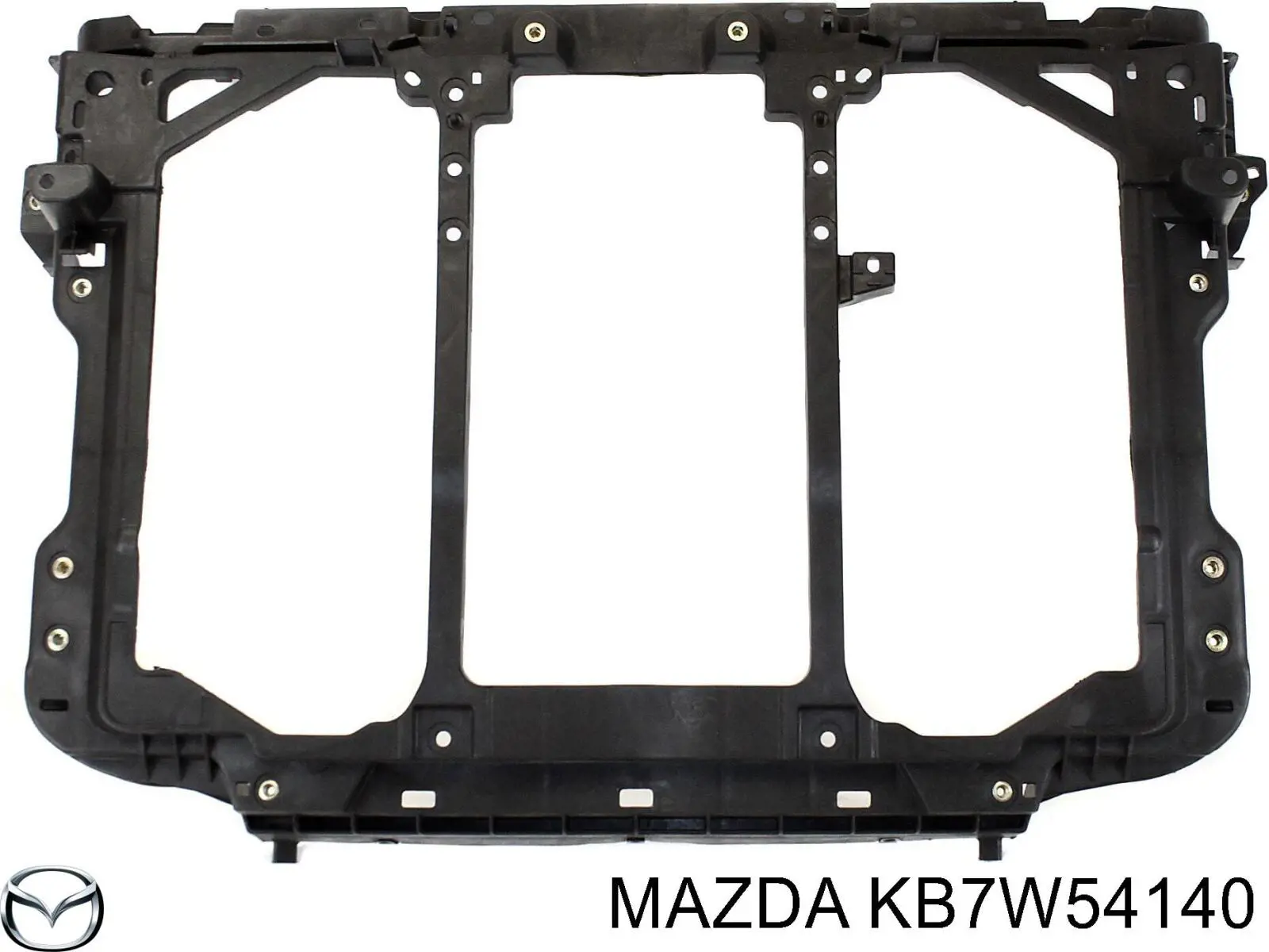 KB7W54140 Mazda Кронштейн суппорта радиатора нижнего