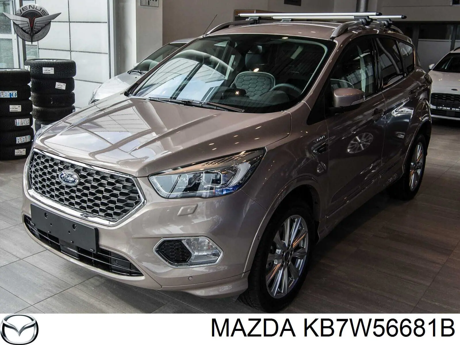 Шумоизоляция капота KB7W56681B Mazda