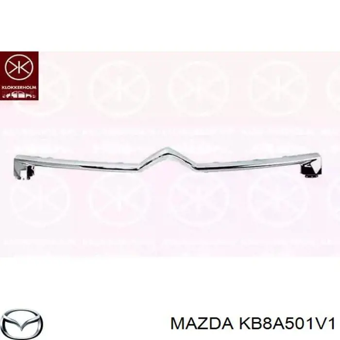 Левый дефлектор радиатора KB8A501V1 Mazda