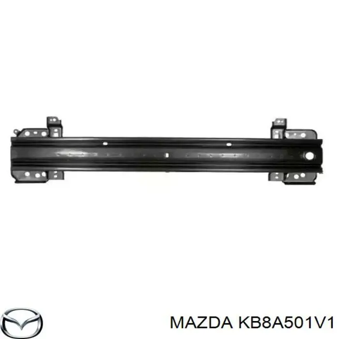 KB8A501V1 Mazda Воздуховод (дефлектор) радиатора левый