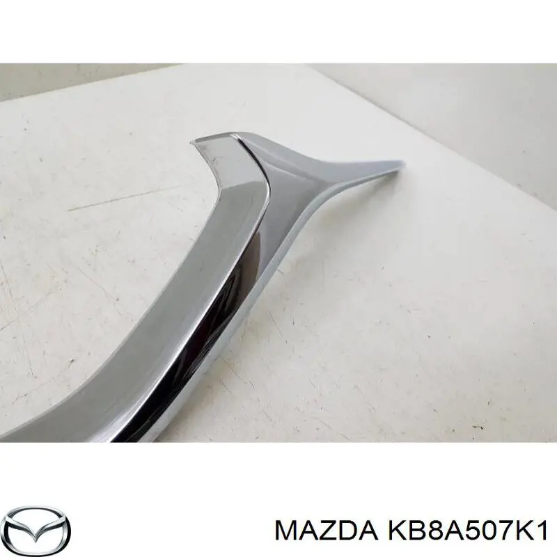 Молдинг решетки радиатора левый Mazda KB8A507K1 цена, от 44.56 USD
