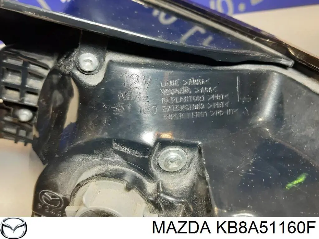  KB8A51160F Mazda