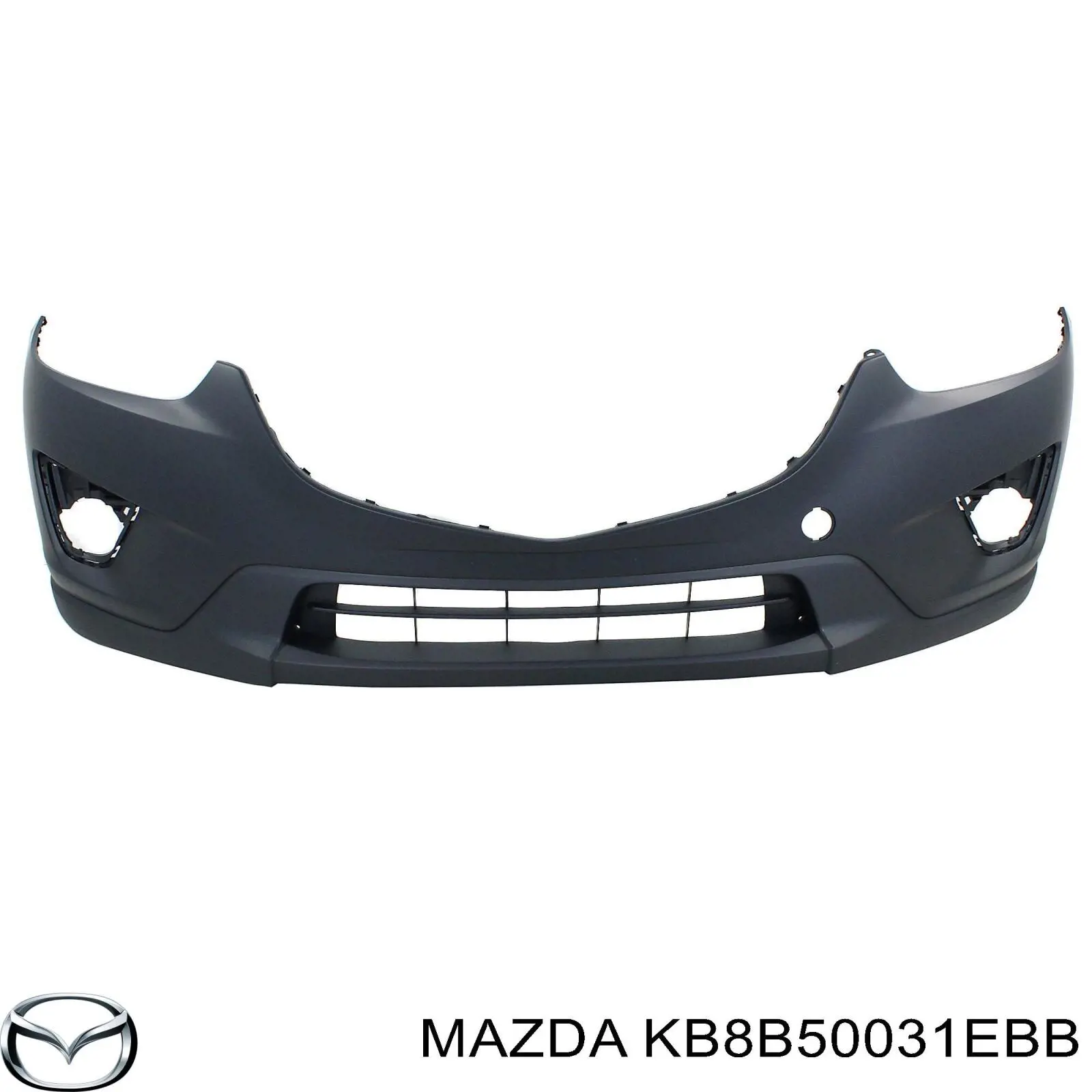 Бампер на авто Mazda KB8B50031EBB цена, от 481.43 USD