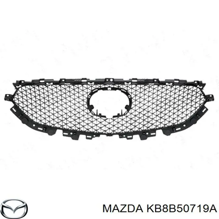 Решетка радиатора KB8B50710E Mazda