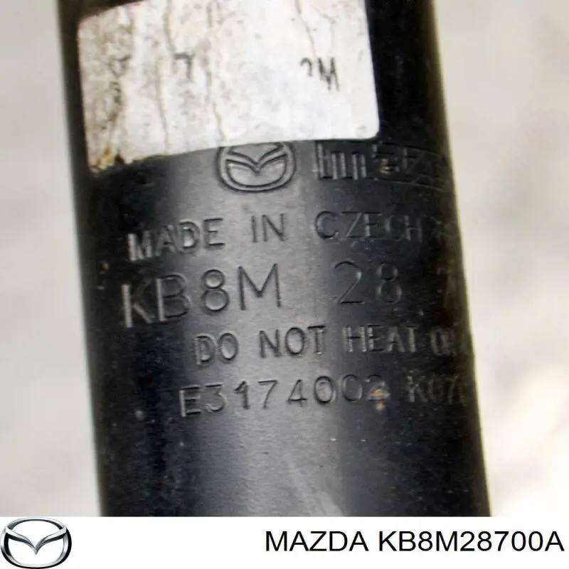 KB8M28700A Mazda амортизатор задний
