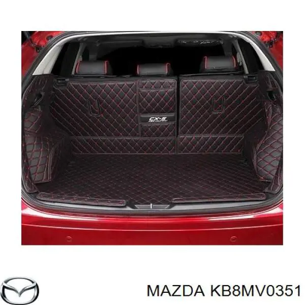 Коврики KB8MV0351 Mazda
