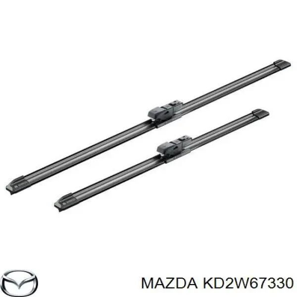 Купить KD2W67330 Mazda Щетка-дворник лобового стекла пассажирская