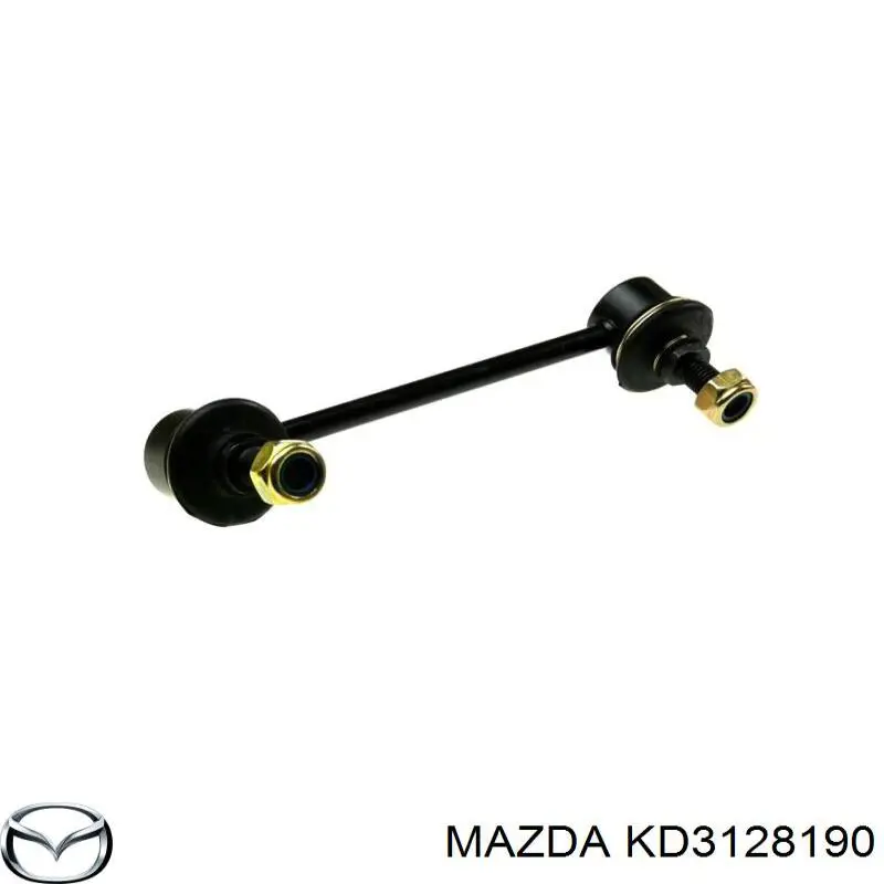 Стойка стабилизатора заднего левая Mazda KD3128190
