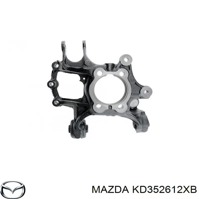 Купить KD352612XB Mazda Цапфа (поворотный кулак) задний левый