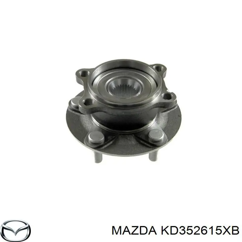 Маточина задня KD352615XB Mazda