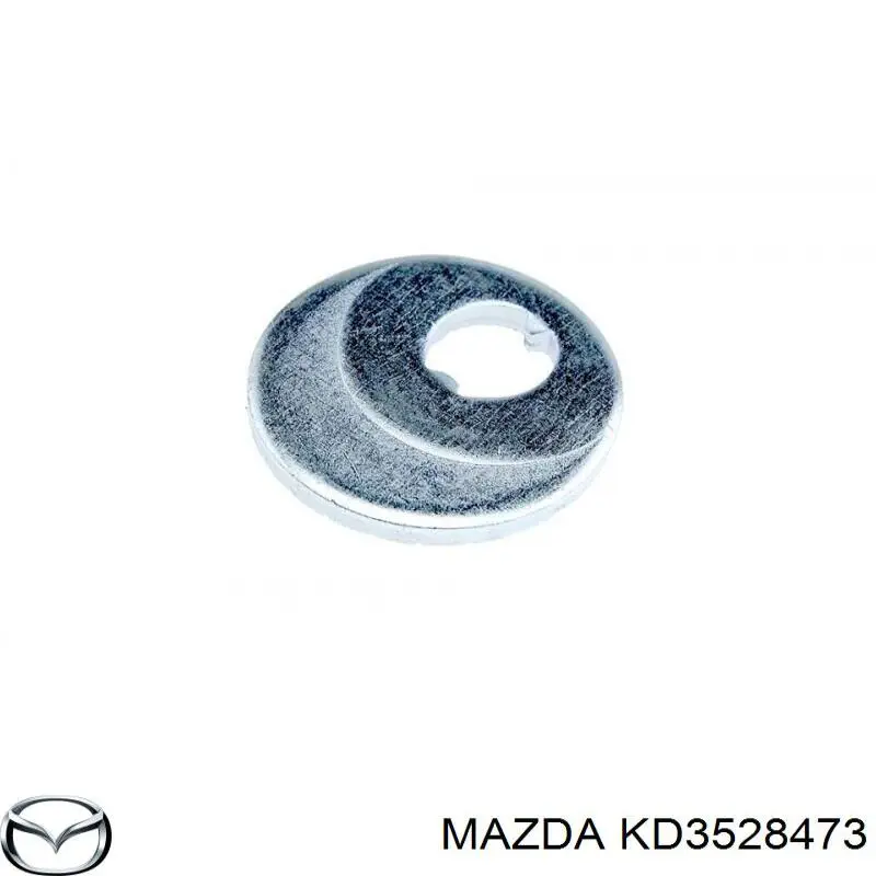 KD3528473 Mazda шайба болта крепления заднего нижнего рычага, внутренняя