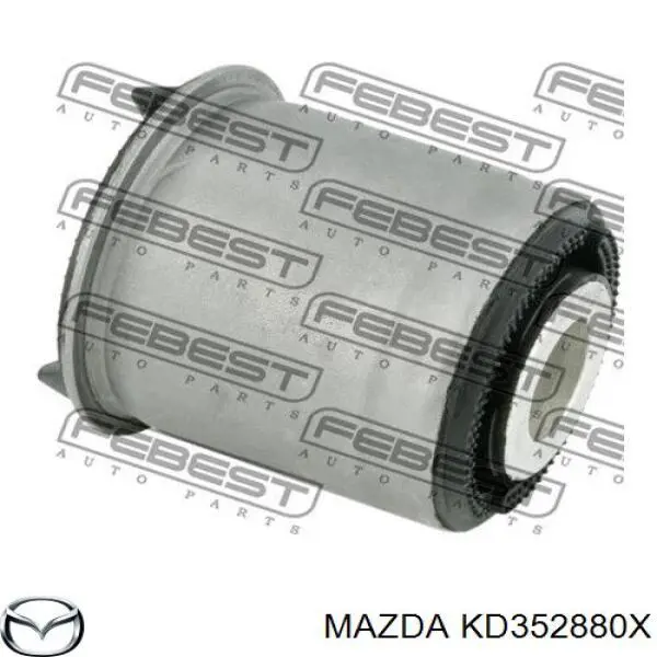 KD312880XB Mazda балка задней подвески (подрамник)