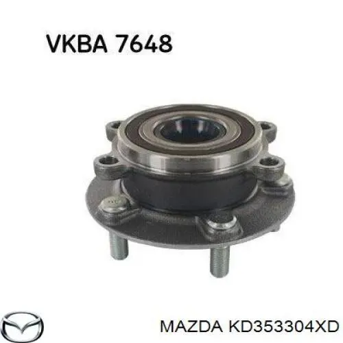 Ступицы передних колес Mazda KD353304XD цена, от 45.61 USD