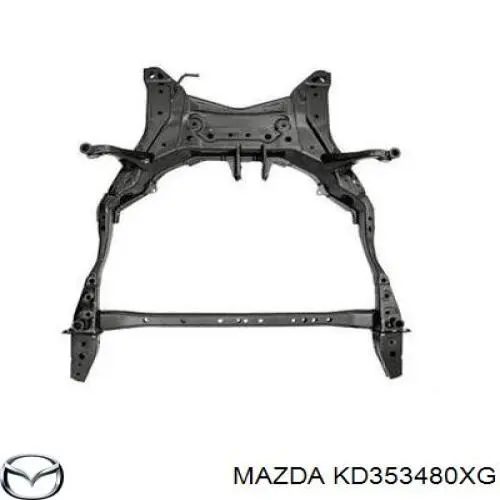 KD353480XG Mazda viga de suspensão traseira (plataforma veicular)