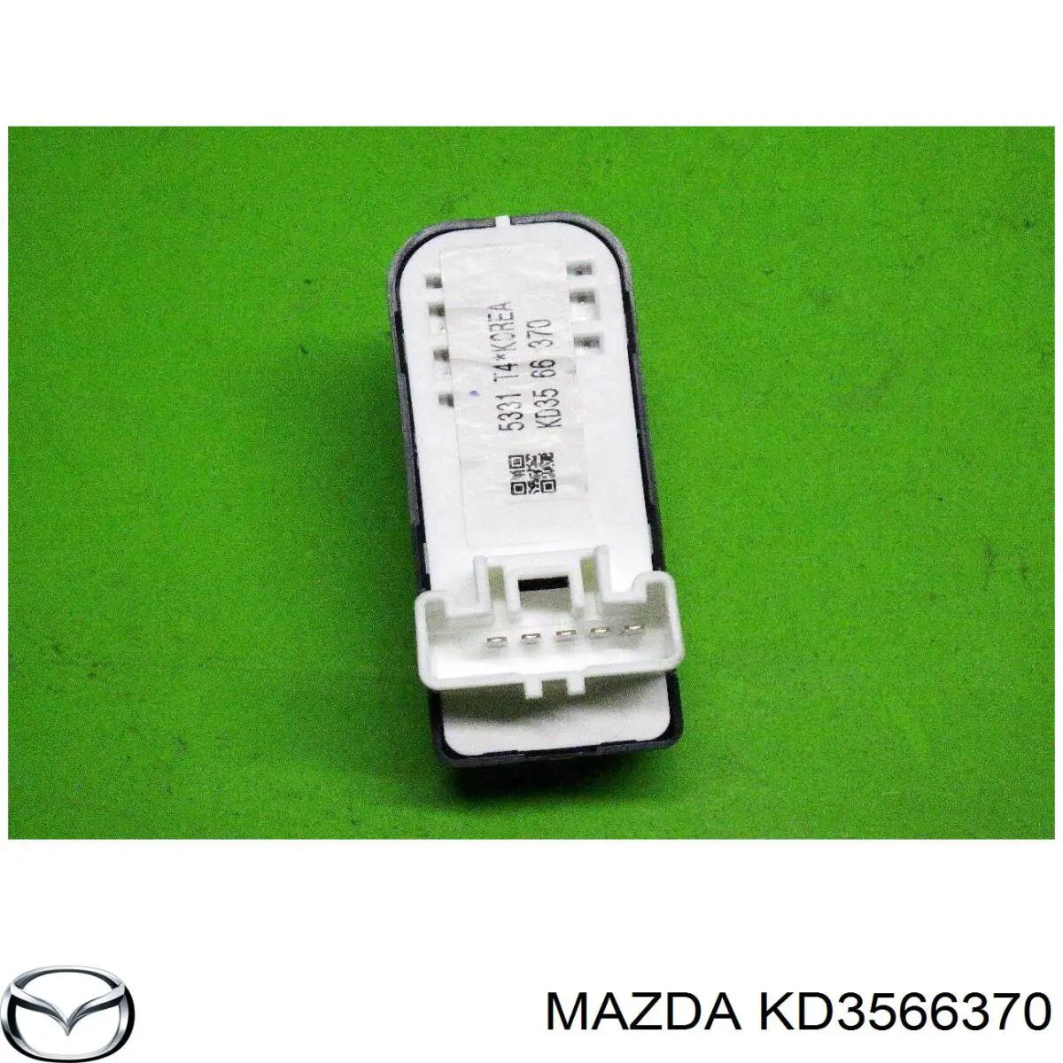 Unidade de botões dianteira direita de controlo de elevador de vidro para Mazda 3 (BM, BN)