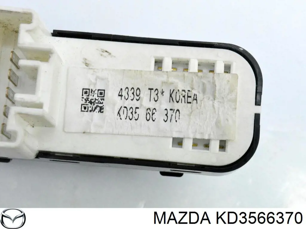 Кнопковий блок керування склопідіймачами передній правий KD3566370 Mazda
