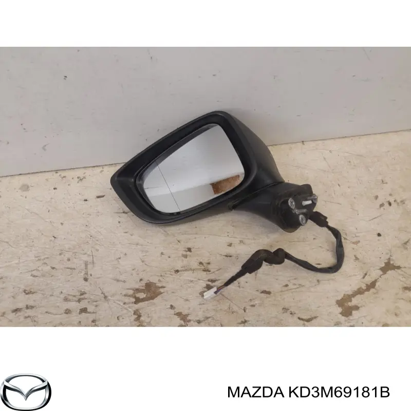 KD3M69181B Mazda Левое боковое зеркало