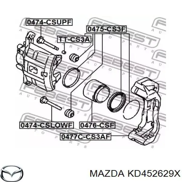 KD452629X Mazda 