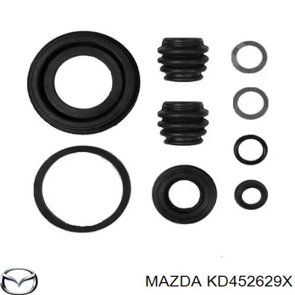 Скоба заднего суппорта KAY02629X Mazda