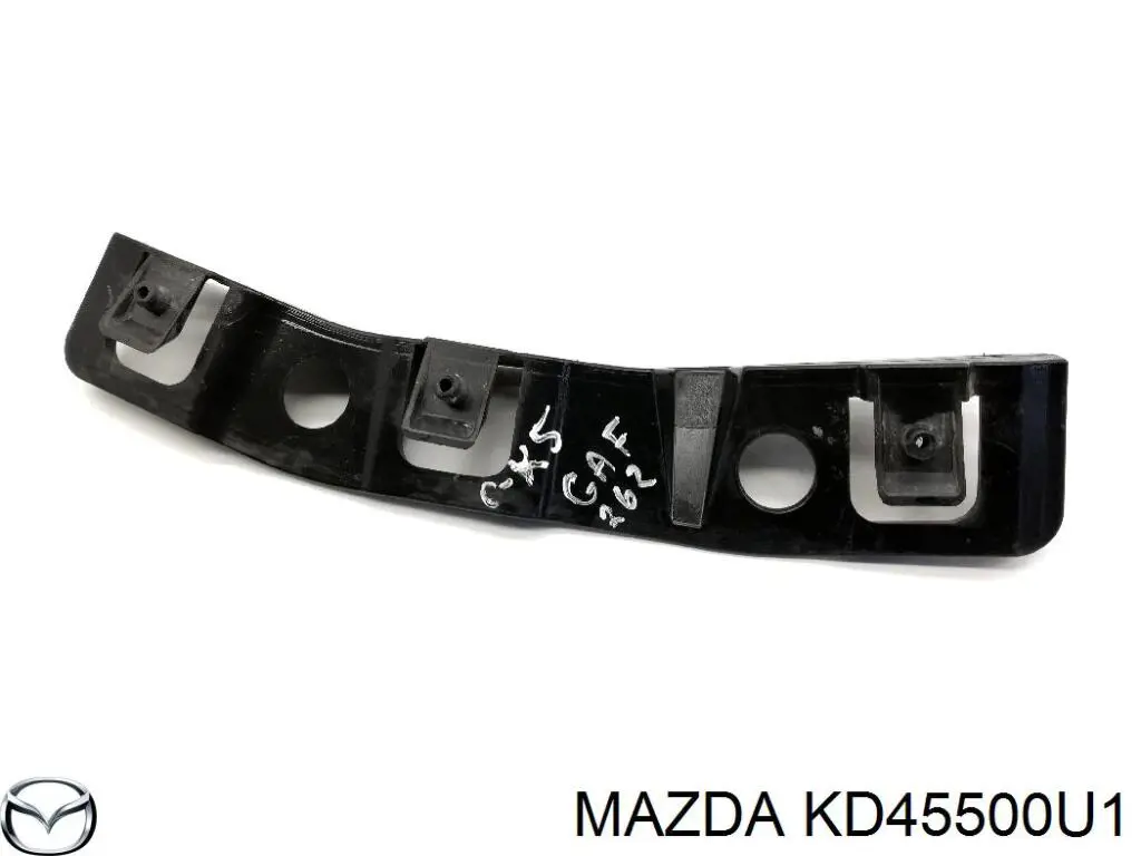 Купить KD45500U1B Mazda Кронштейн бампера переднего внешний левый
