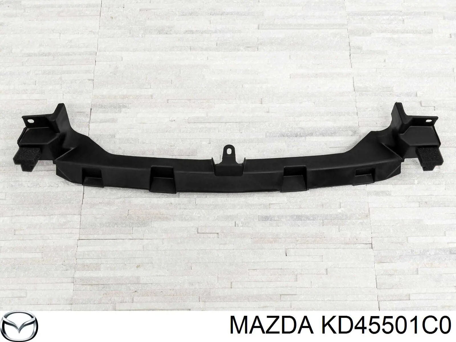 KD45501C0 Mazda placa sobreposta superior de difusor do radiador