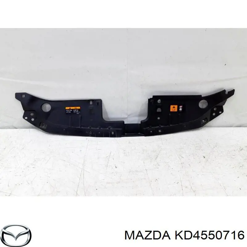 Накладка верхняя передней панели/суппорта радиатора Mazda KD4550716