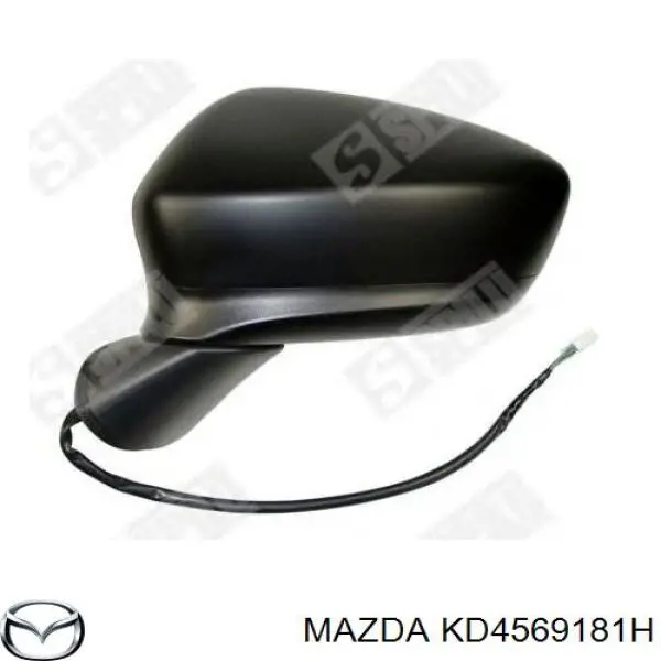 KD4569181H Mazda pisca-pisca de espelho esquerdo